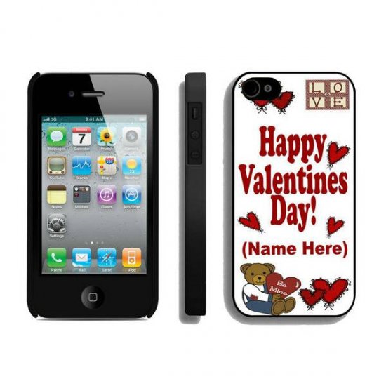 Valentine Bear Bless iPhone 4 4S Cases BWR - Click Image to Close